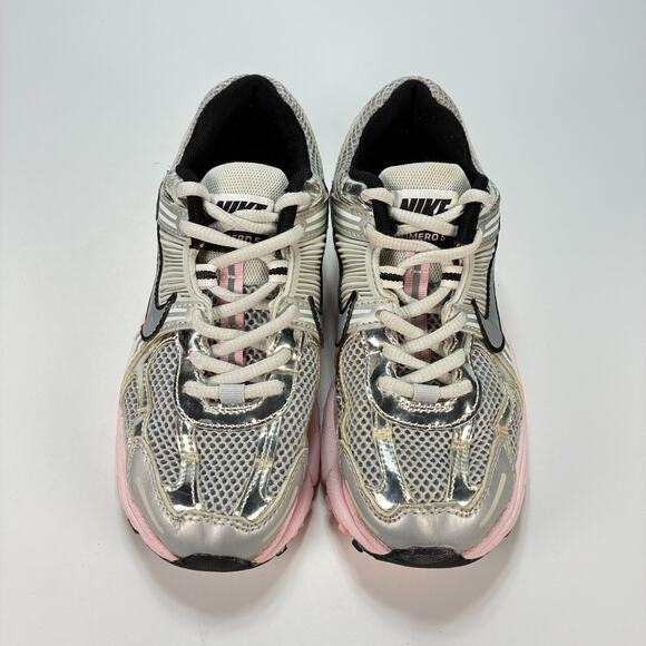 Nike Zoom Vomero 5 Silver Pink Lifestyle Running Shoes HF1877-001 Women’s Sz 5.5 - Picture 3 of 10